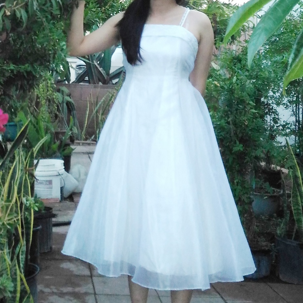 COPY - White princess cocktail dress